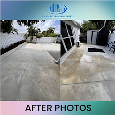 Professional-pressure-washing-of-back-patio-Concrete-driveway-and-sidewalk-in-Greenacres-FL-33463 0